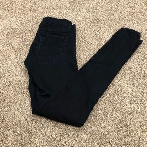 Black flying monkey jeans